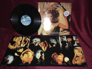 Kim Wilde Say You Really Want Me 1987 Uk 12 " Vinyl Limited Edition Poster Ex