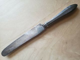 Antique Vintage Collectible Knife 9 ",  Community Silver Plate - Hollow Handle