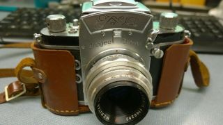 Vintage Exa Jhagee Dresden Camera with E.  Ludwig Meritar 1:2,  9 F=50mm Lens 2