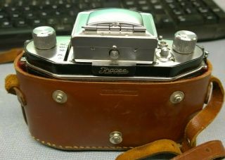Vintage Exa Jhagee Dresden Camera with E.  Ludwig Meritar 1:2,  9 F=50mm Lens 3