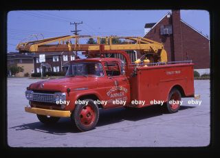 Duquesne Annex Fc West Mifflin Pa 1960 Ford Utility Fire Apparatus Slide