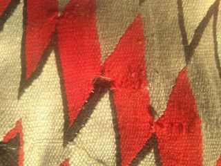Navajo transitional Blanket Rug 1890 4