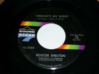 Roscoe Shelton - Tonight 