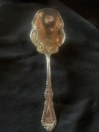 1897 Rogers Large Silver Plated Serving Spoon