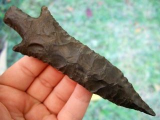 Fine Colorful 4 5/8 inch G10 Tennessee Buck Creek Point with Arrowheads 2