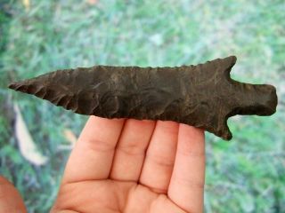 Fine Colorful 4 5/8 inch G10 Tennessee Buck Creek Point with Arrowheads 3