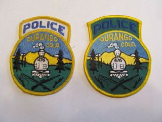 Colorado Durango Police Patch Set 1 & 2 Piece Diff