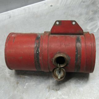 Vintage Gas Tank Steel Fuel Scooter Tractor Mini Bike Round Motorcycle