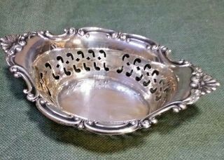 Gorham Sterling Silver Miniature Nut / Ring / Bonbon Bowl 4780 “cromwell” Pat.