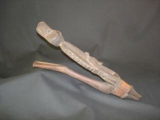 Large Tlingit Well - Sculpted Carving,  Native American Indian Artifact C1900