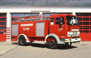 Fire Apparatus Slide,  Tp,  Ludwigshafen / Germany,  1972 Mb / Ziegler