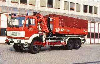 Fire Apparatus Slide,  Pod Unit,  Ludwigshafen / Germany,  1985 Mb / Meiller