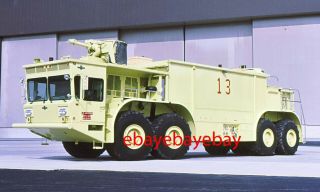 Fire Apparatus Slide,  Crash 13,  Nyang,  Newburgh / Ny,  1989 Oshkosh 8x8