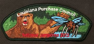 Boy Scout Jsp Patch 2013 National Jamboree Louisiana Purchase Council Bsa