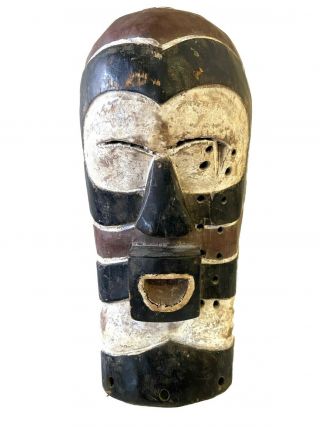African Female Songye Kifwebe Mask 17 " H