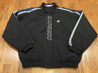 Vintage Dallas Cowboys Nfl Jacket Coat Starter Retro 90s Puffer Pro Line Xxl