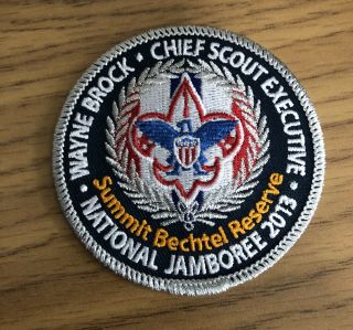 National Jamboree 2013 - Chief Scout Executive Wayne Brock