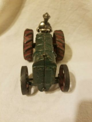 Antique Cast Iron Fordson Tractor With Driver Kenton Hubley Arcade 3