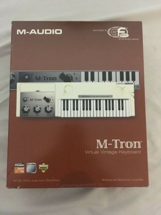 M - Audio Gforce M - Tron Virtual Vintage Keyboard