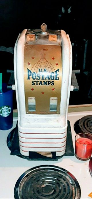 Vintage U.  S.  Postage Stamps Machine 1930 