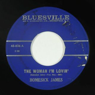 Blues R&b 45 - Homesick James - The Woman I 