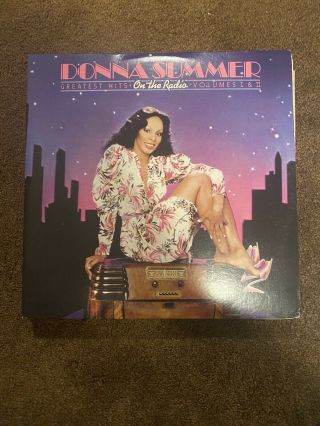 Donna Summer Greatest Hits On The Radio Vol 1 & 2 Lp Vinyl Album Vg,
