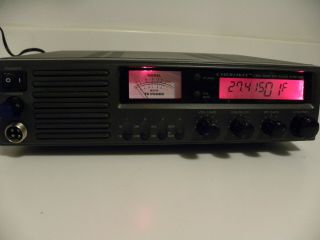 Vintage Cherokee Cbs 500 40 Channel Cb Base Radio W/mic Gain Mod Red Led Xtras