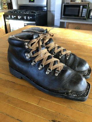 Vintage Asolo Sport Snowfield Telemark Cross Country Boots 10