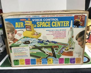 Vintage 1969 Voice Control Air & Space Center Remco Box