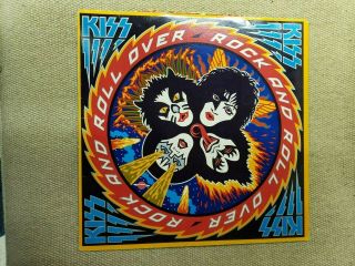 Kiss Rock And Roll Over Album Vinyl Record Lp Gene Simmons Paul Stanley 1976