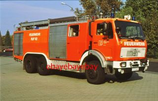 Fire Apparatus Slide,  Pumper,  Ludwigshafen / Germany,  1981 Mb / Ziegler