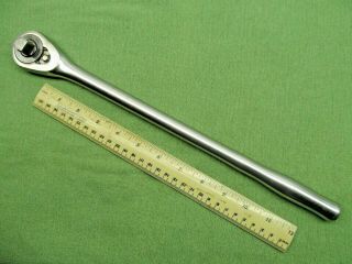 Vintage Cornwell 1/2 " Drive 15 " Long Handle Ratchet,  Made In Usa