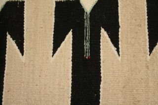 Navajo Indian Yei Figure Rug Weaving Vintage Textile 50 by 39 6