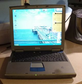 Vintage Dell Inspirion 5100 Running Windows Xp And Windows 3.  1