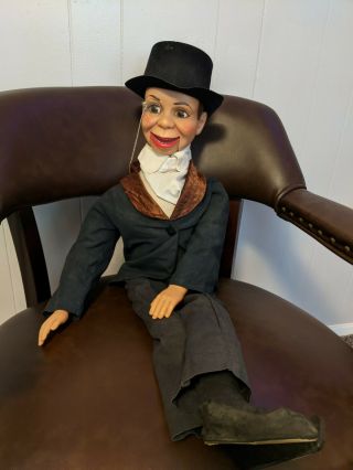 Charlie Mccarthy Vintage Ventriloquist Doll Dummy