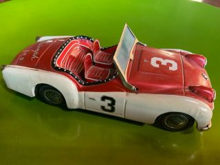 1950s Bandai Tin Toy Triumph TR 3; 8 