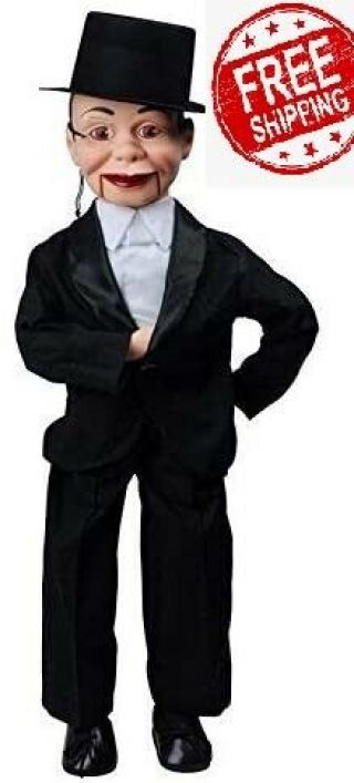 Charlie Mccarthy Dummy Ventriloquist Doll,  Famous Celebrity Radio Personality