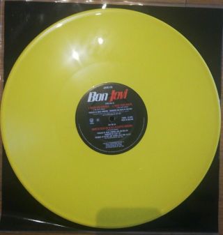 Bon Jovi.  Never Say Goodbye - 12 " 45 (yellow Vinyl) - Uk Vertigo Jovr 212 (1987)