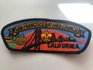 Vintage Boy Scout Bsa San Francisco Bay Area California Council Patch