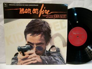 Man On Fire Ost John Scott 1987 Varese Sarabande Nm