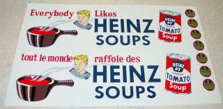 Otaco Minnitoys Heinz Soups Semi Sticker Set Mn - 004
