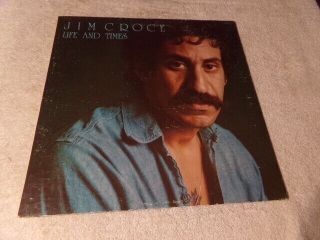 Jim Croce Life And Times 1973 Abcx - 769 Vinyl Lp Vg,  Cover Vg,