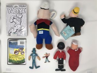 Vintage Popeye & Olive Oyl Toy Figures,  Dolls,  DVD Movie & Plush Stuffed Animals 2