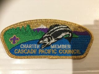 Cascade Pacific Council Csp Sa - 3 Charter Member Issue - J