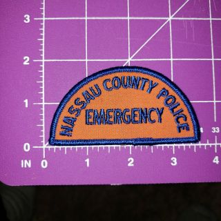Nassau County Ny Police Esu Emergency Obsolete Rocker Patch