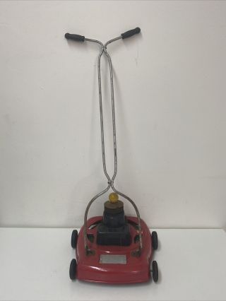 Vintage Kids Gong Bell Red Push Lawn Mower Rotary Metal No 500 Toy Iron Anyiq