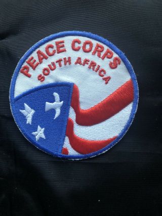 South Africa Peace Corps Patch Iron On