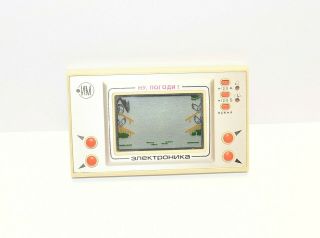 Great Vintage Ussr Elektronika Game/watch Nu Pogodi