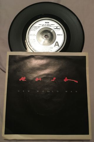 Rush - World Man 7 " Single Ps.  Vinyl.