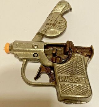 VINTAGE KILGORE CAST IRON MASCOT AUTOMATIC PISTOL CAP GUN 3